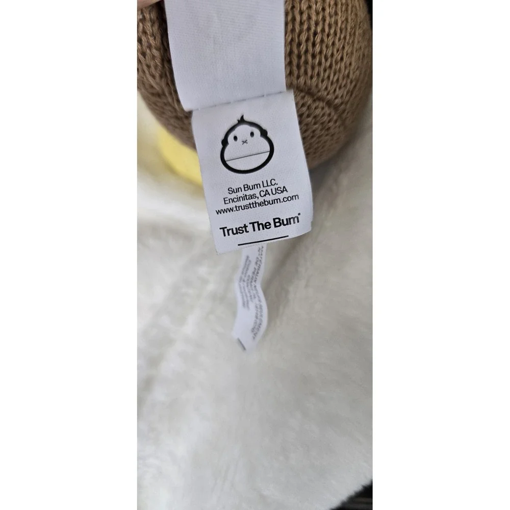 Sun Bum Duke Plush Knit Monkey Baby SOFT 13